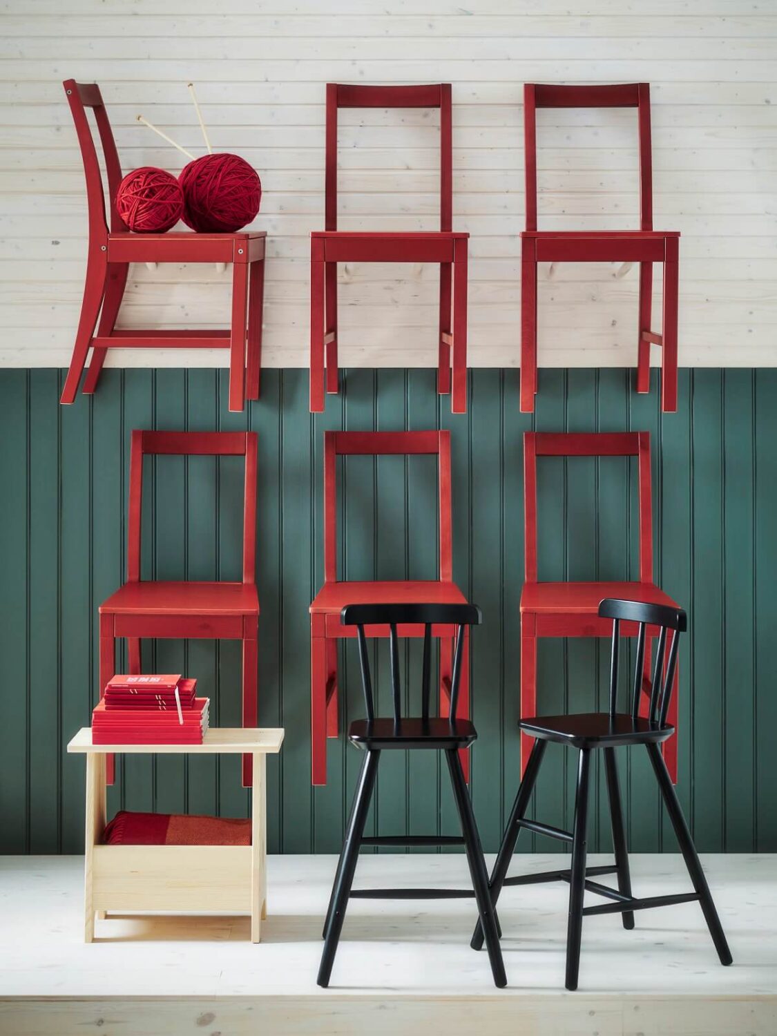 New IKEA Products October 2023: Bold Colors & Rustic Designs 19 IKEA_PINNTORP_chairs-nordroom