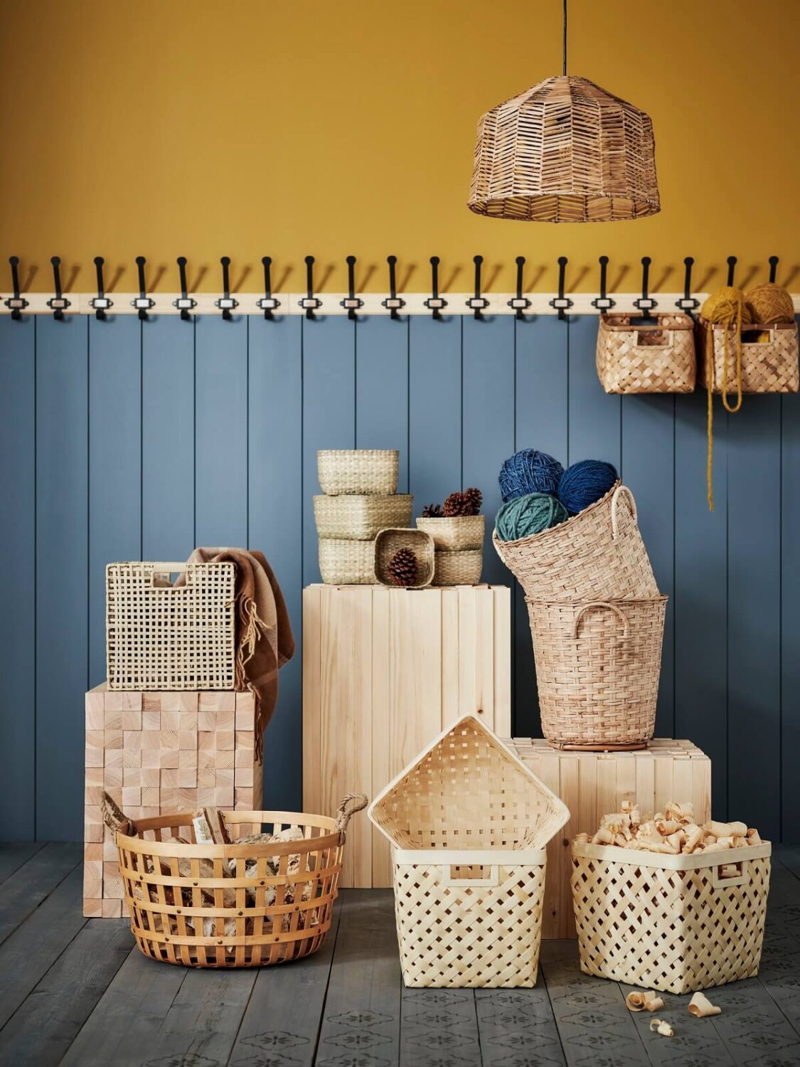 New IKEA Products October 2023: Bold Colors & Rustic Designs 44 IKEA_VAXTHUS_baskets-october-products-nordroom
