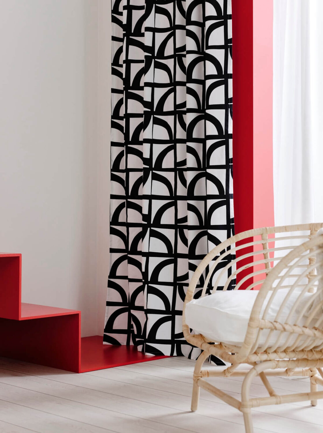 New IKEA Products October 2023: Bold Colors & Rustic Designs 27 IKEA_VINTEROXBAR_curtain