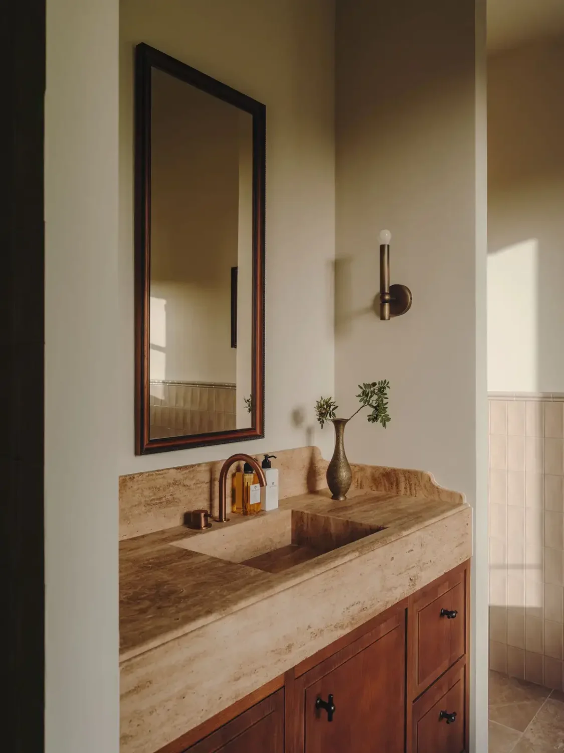 A Historic Townhouse on Majorca with a Striped Pool 18 bathroom