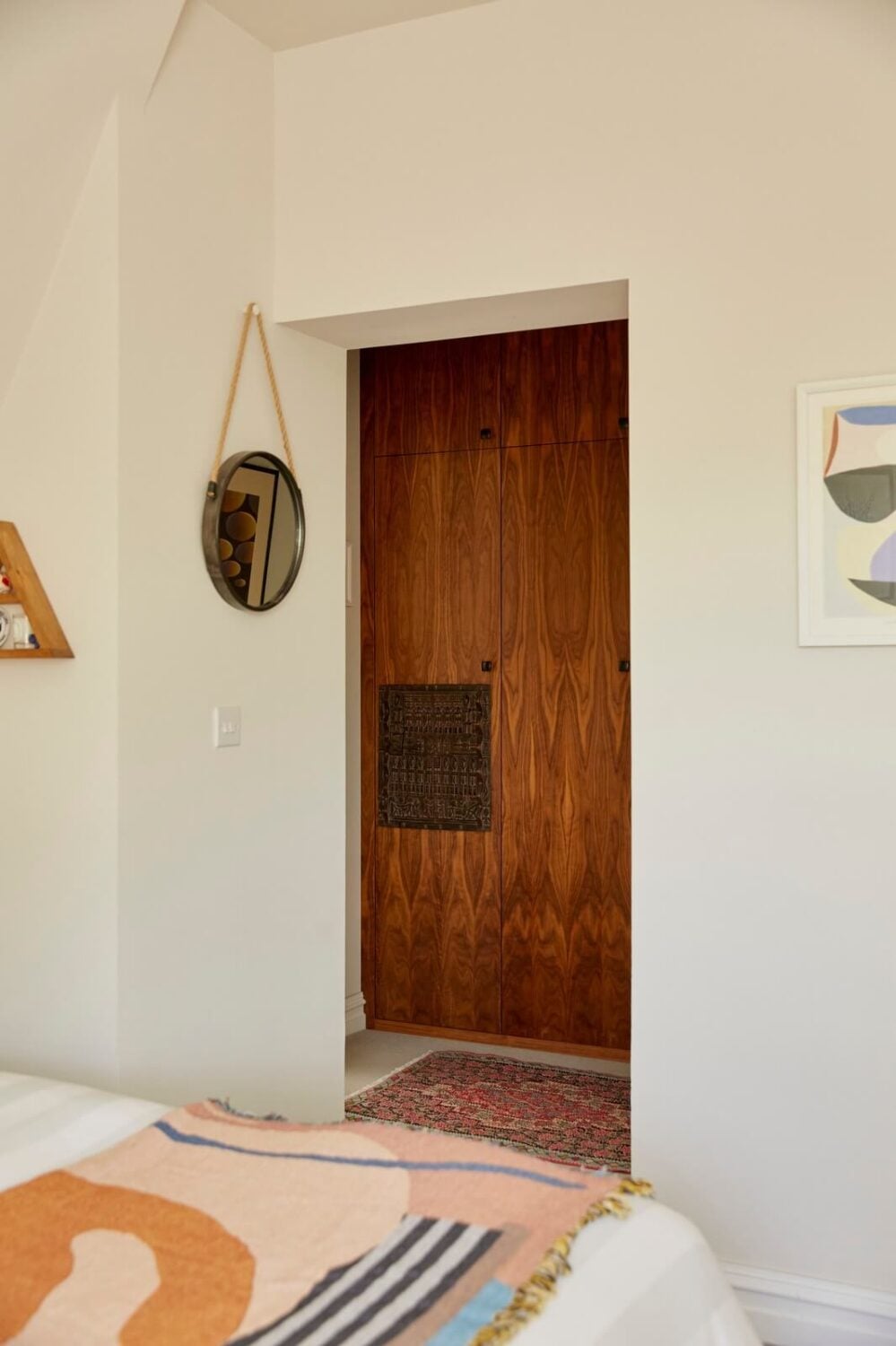 A Light Attic Apartment in London 13 bedroom-without-door-built-in-closets-nordroom