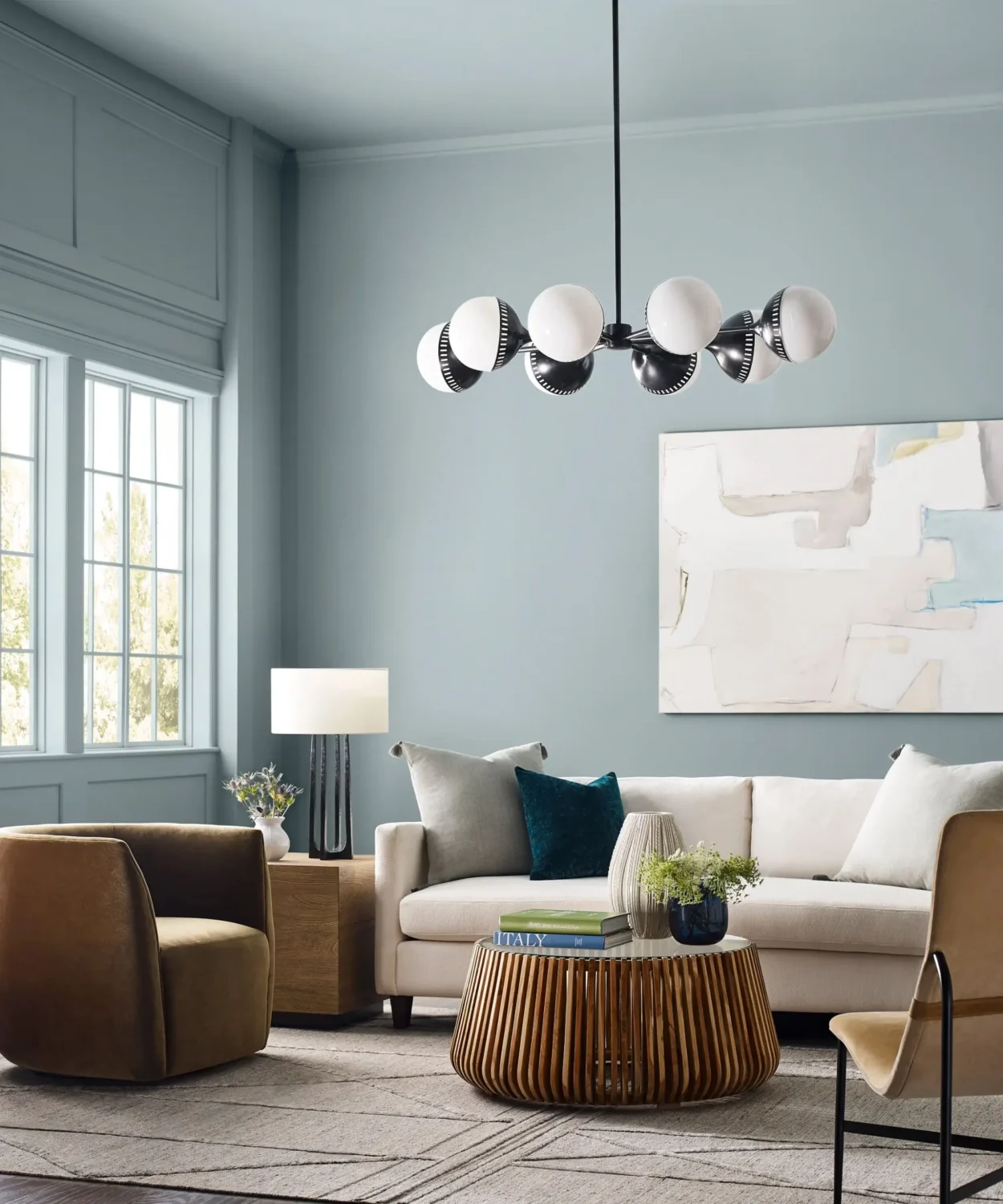 Sherwin-Williams Color of the Year 2024: Upward 5 blue-living-room-sherwin-williams-color-forecast-2024-nordroom