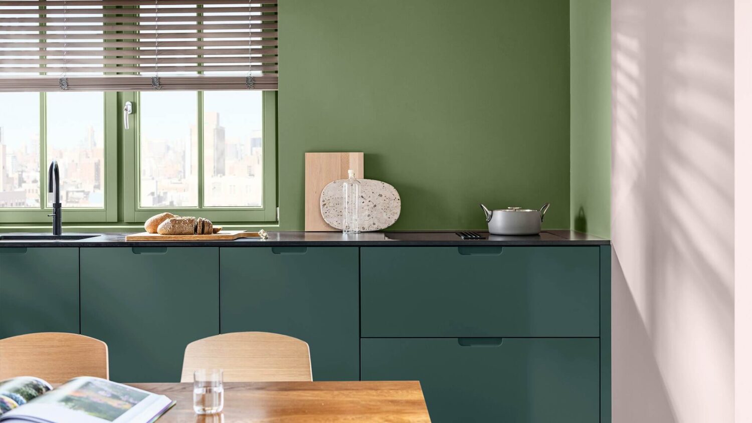 Dulux Colour of the Year 2024: Sweet Embrace 39 calm-colour-story-kitchen-inspiration-global-17