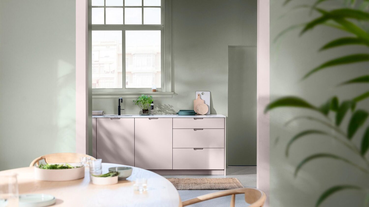 Dulux Colour of the Year 2024: Sweet Embrace 22 calm-colour-story-kitchen-inspiration-nordroom