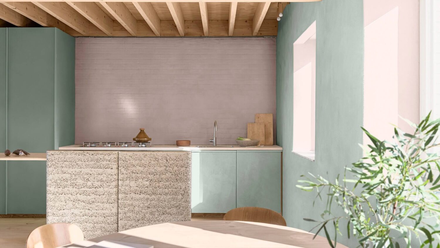 Dulux Colour of the Year 2024: Sweet Embrace 18 dulux-calm-colour-story-kitchen-inspiration-nordroom