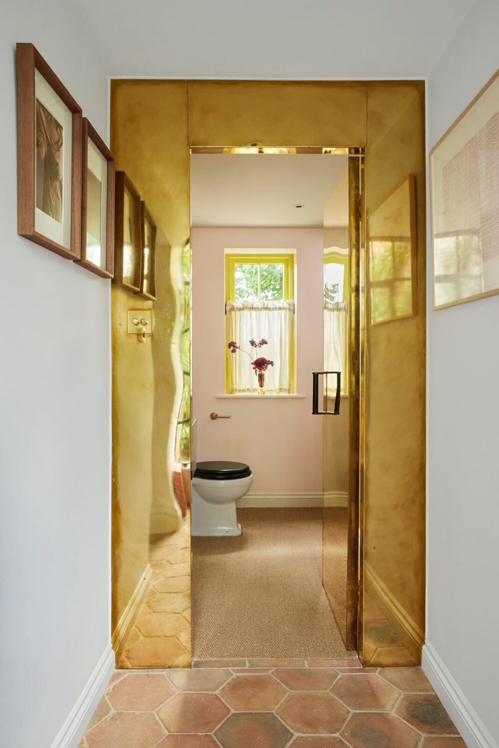 A Restored Georgian House with a Walled Garden 16 golden-entry-to-toillet-nordroom