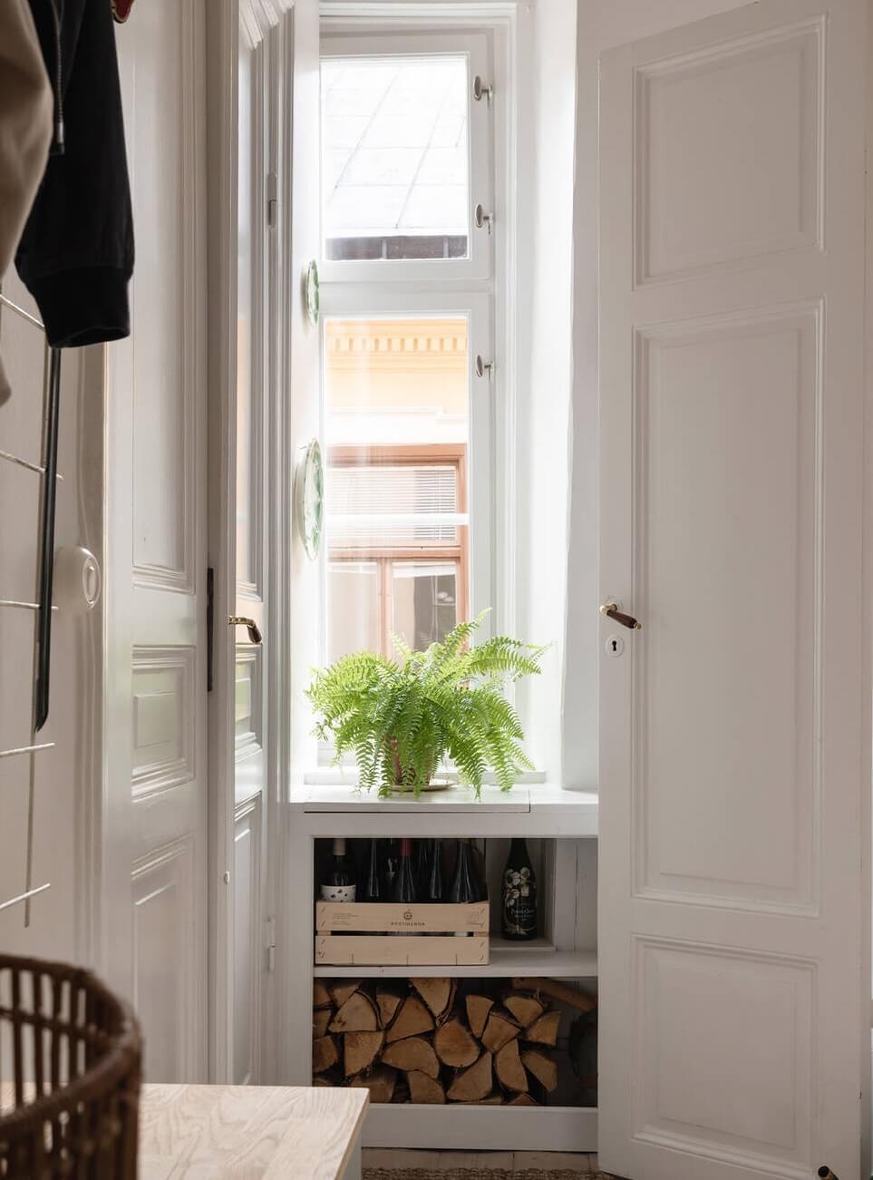 A Lovely Swedish House Revisited 14 hallway-with-storage-nordroom