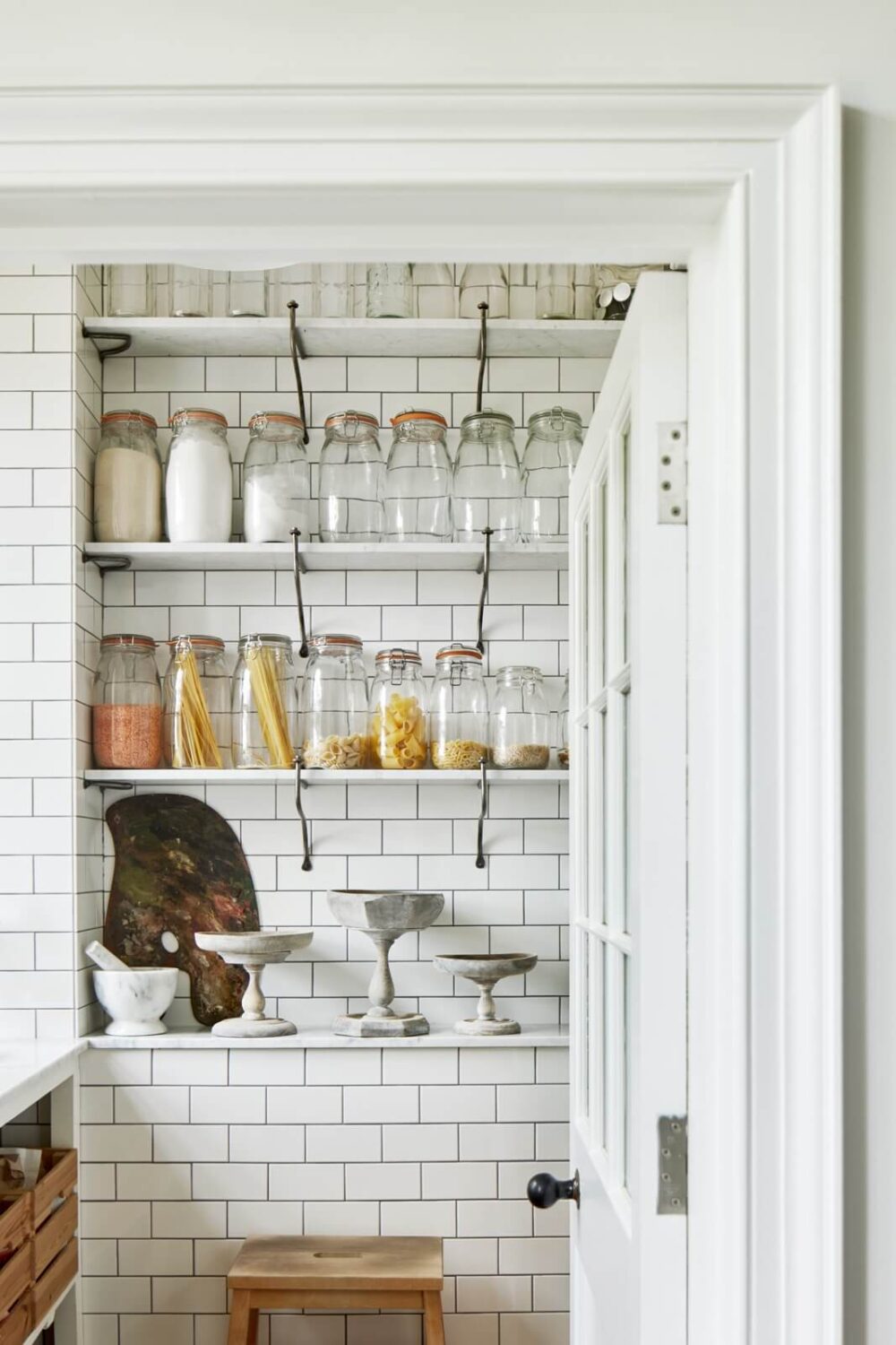 A Restored Georgian House with a Walled Garden 10 kitchen-pantry-white-subway-tiles-nordroom