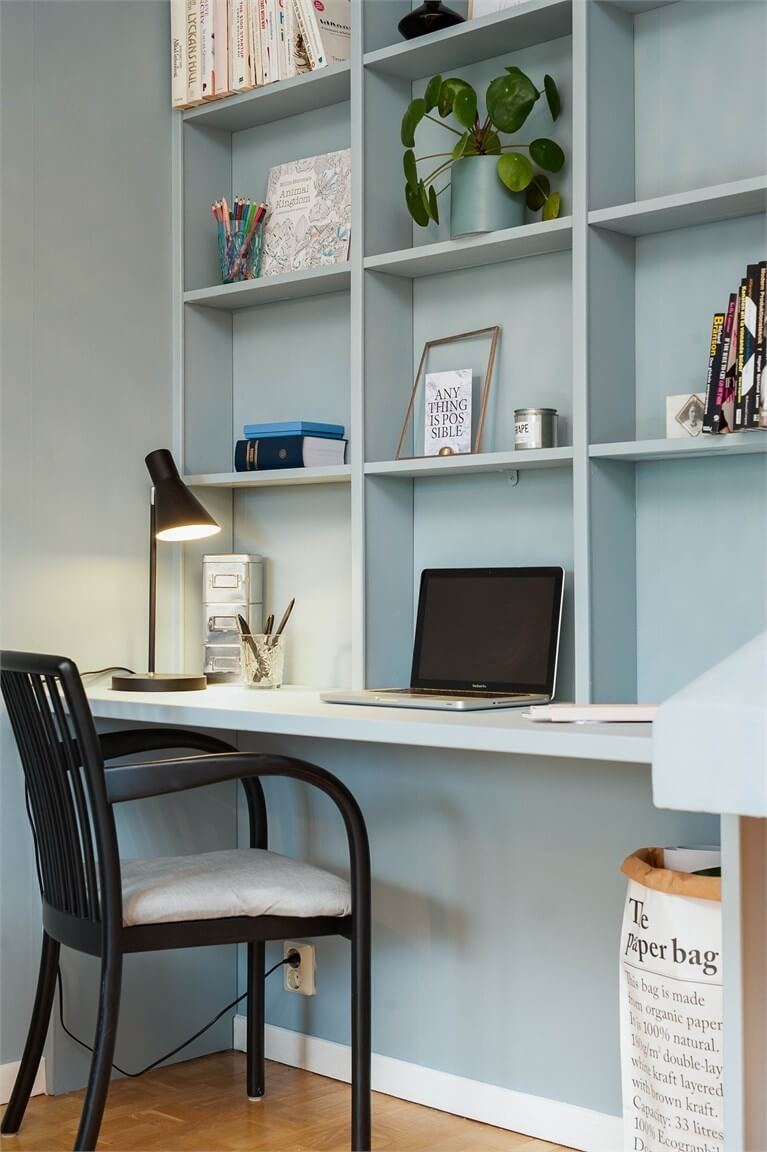 Sherwin-Williams Color of the Year 2024: Upward 18 light-blue-painted-home-office-sherwin-williams-upward-nordroom