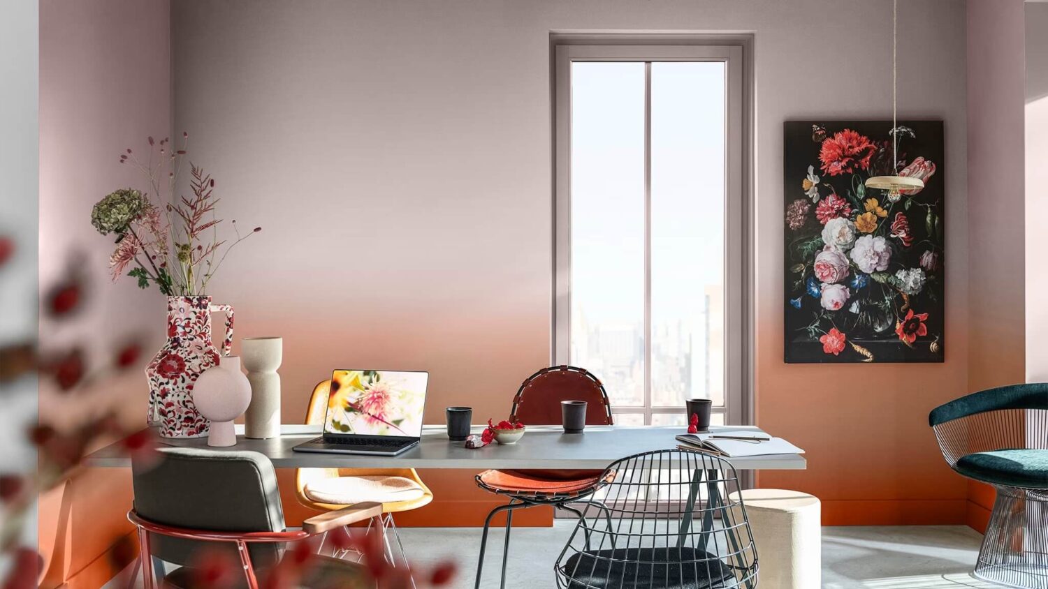 Dulux Colour of the Year 2024: Sweet Embrace 38 ombre-effect-dulux-colour-of-the-year-2024-nordroom