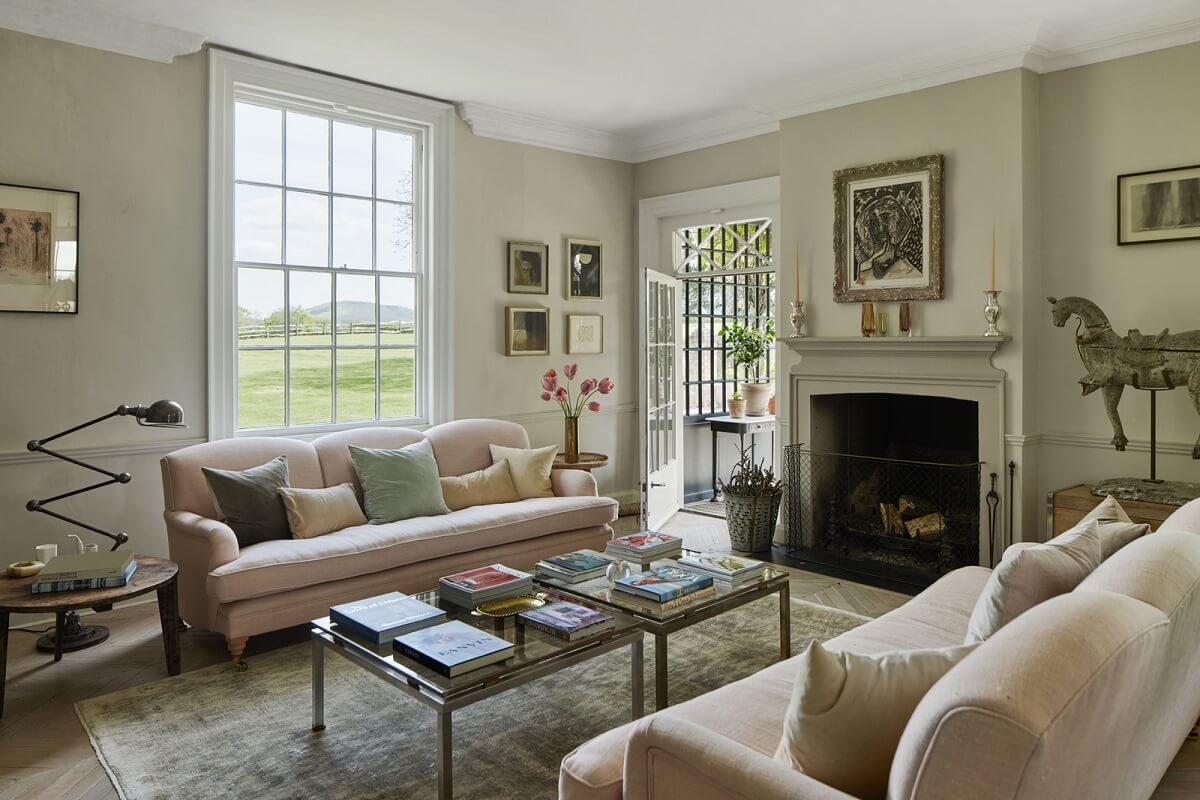 A Restored Georgian House with a Walled Garden 3 serene-living-room-light-color-scheme-nordroom