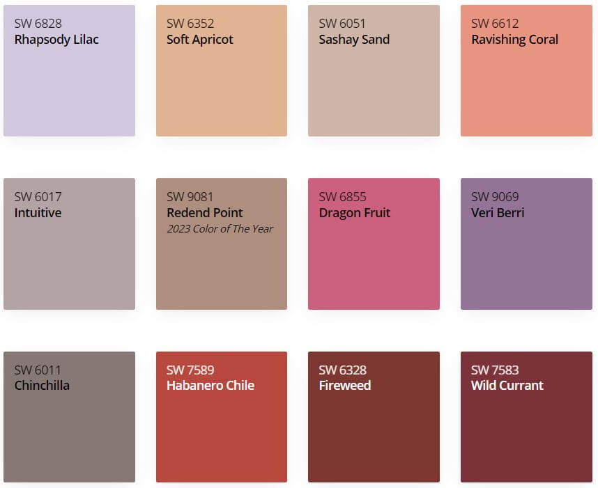 Sherwin-Williams Color of the Year 2024: Upward 9 sherwin-williams-colorvforecast-reds-purples-nordroom
