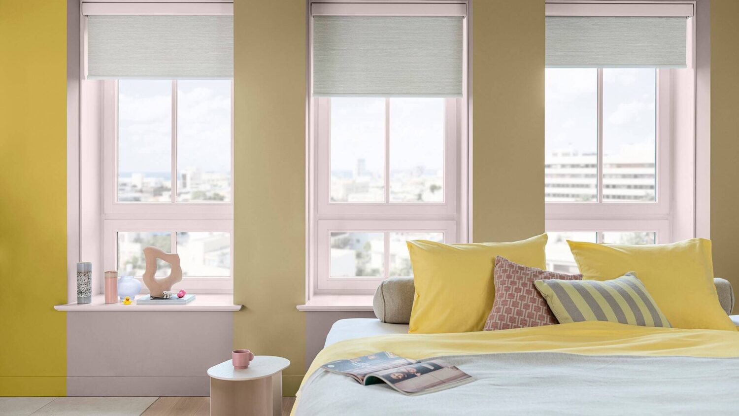 Dulux Colour of the Year 2024: Sweet Embrace 35 uplifting-colour-story-bedroom-inspiration-yellow-accents-nordroom