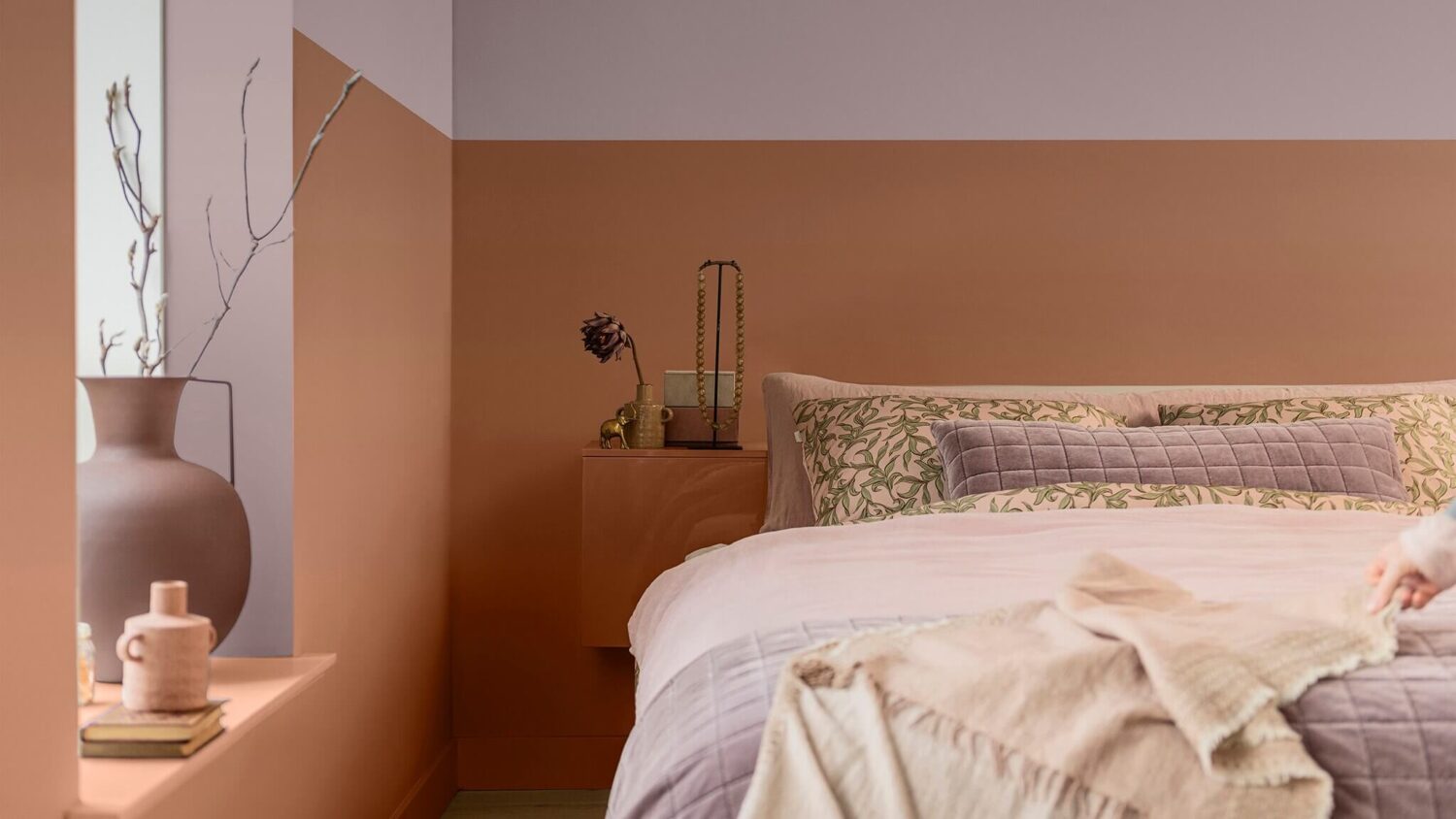 Dulux Colour of the Year 2024: Sweet Embrace 16 warm-colour-story-bedroom-inspiration-earthy-wall-color-nordroom