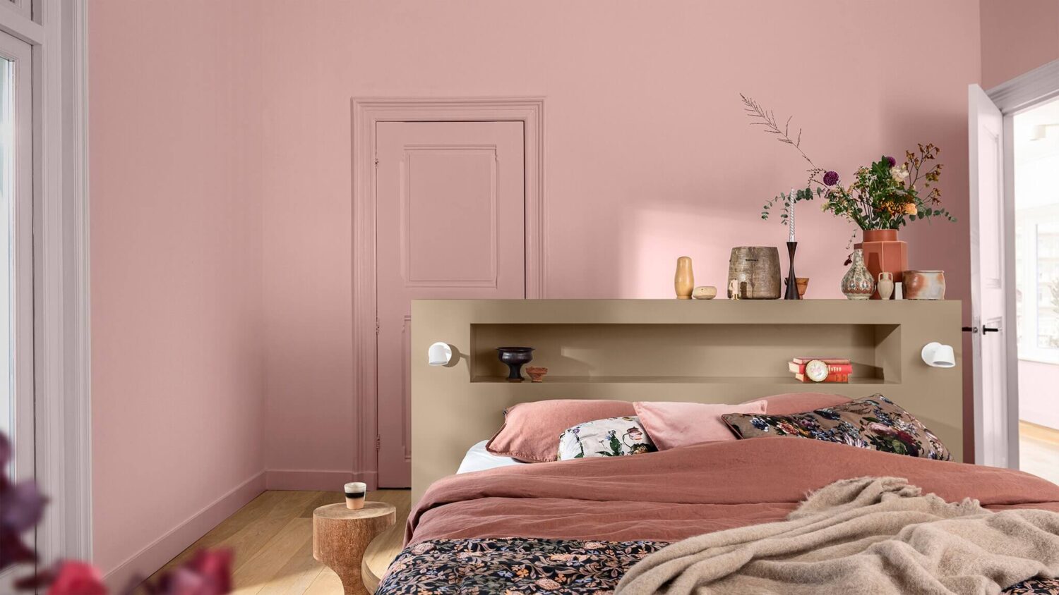 Dulux Colour of the Year 2024: Sweet Embrace 15 warm-colour-story-bedroom-inspiration-pink-nordroom