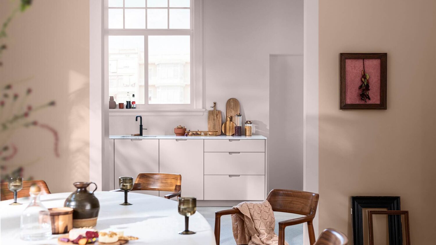 Dulux Colour of the Year 2024: Sweet Embrace 13 warm-colour-story-kitchen-idea-nordroom