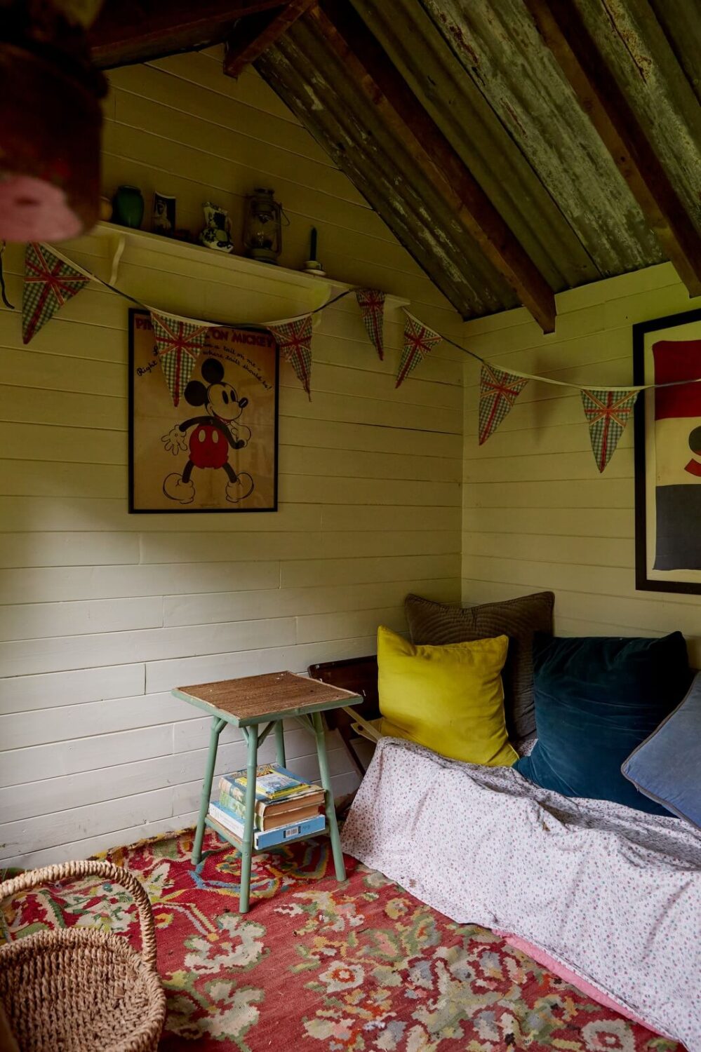 A Charming Historic Farmhouse with a Bright Yellow Kitchen 26 garden-shed-reading-room-nordroom