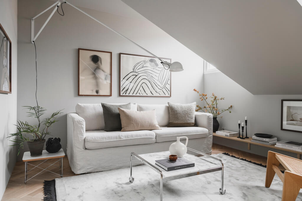A Stylish Modern Gray Attic Apartment 3 scandinavian-attic-apartment-living-room-nordroom