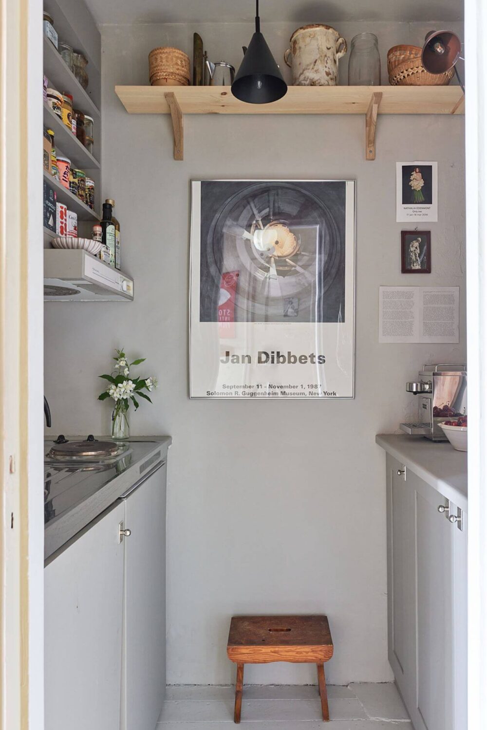 Small Space, Big Style: How to Design a Teeny-Tiny Kitchen That Works 5 tiny-light-gray-kitchen