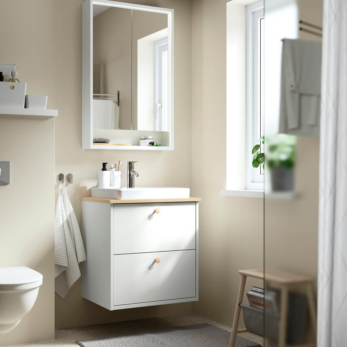 New IKEA Bathroom Collections For A Fresh Start in 2024 4 IKEA-HAVBÄCK-vanity