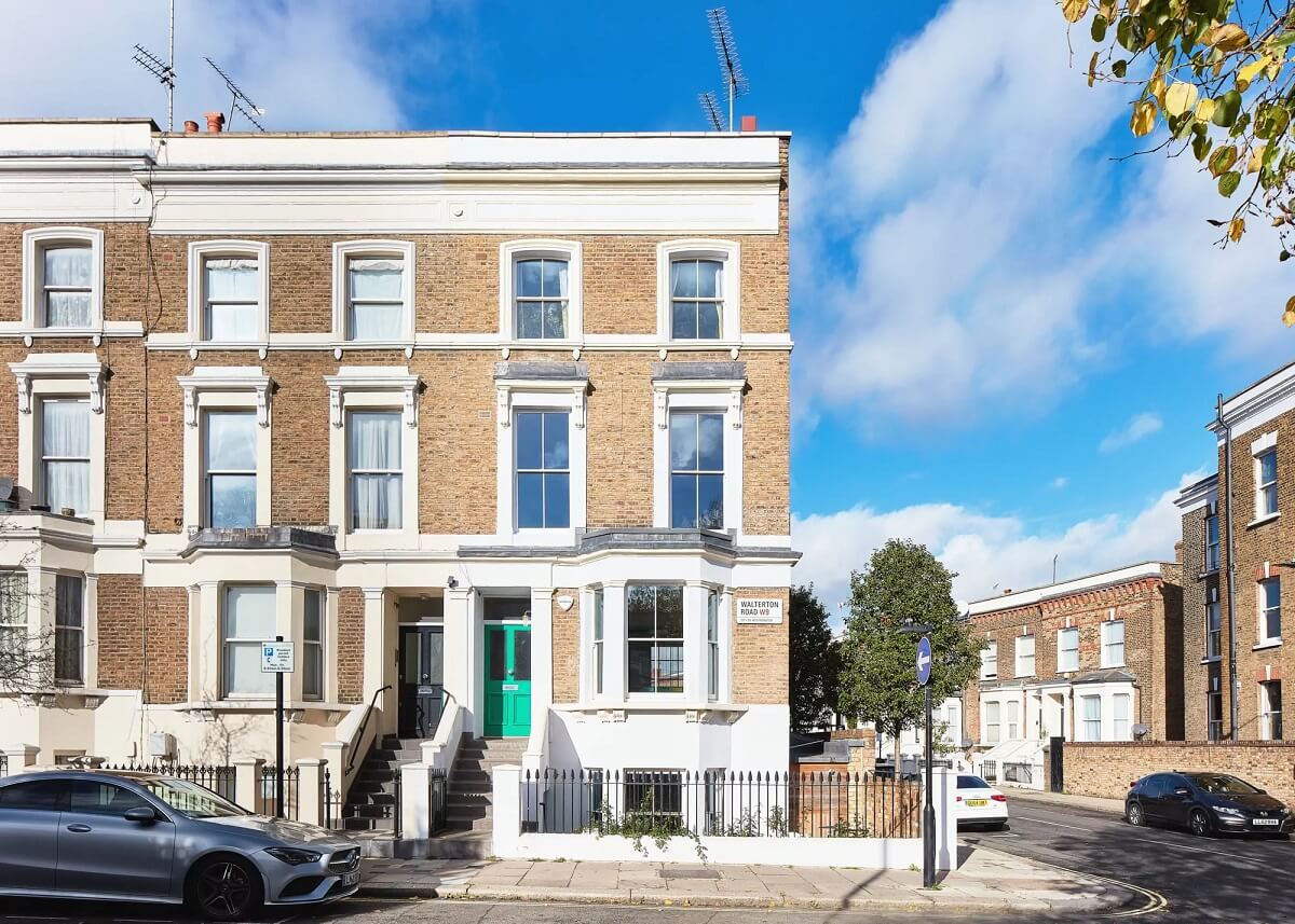 A Playful Colorful Eclectic Artist Home in London 27 Maida Vale House For Sale Walterton Road 1 A Playful Colorful Eclectic Artist Home in London