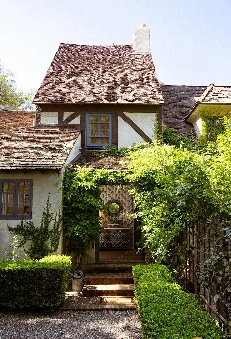 A Cozy Montecito Home Once Owned by Larry David 26 garden-exterior-montecito-home