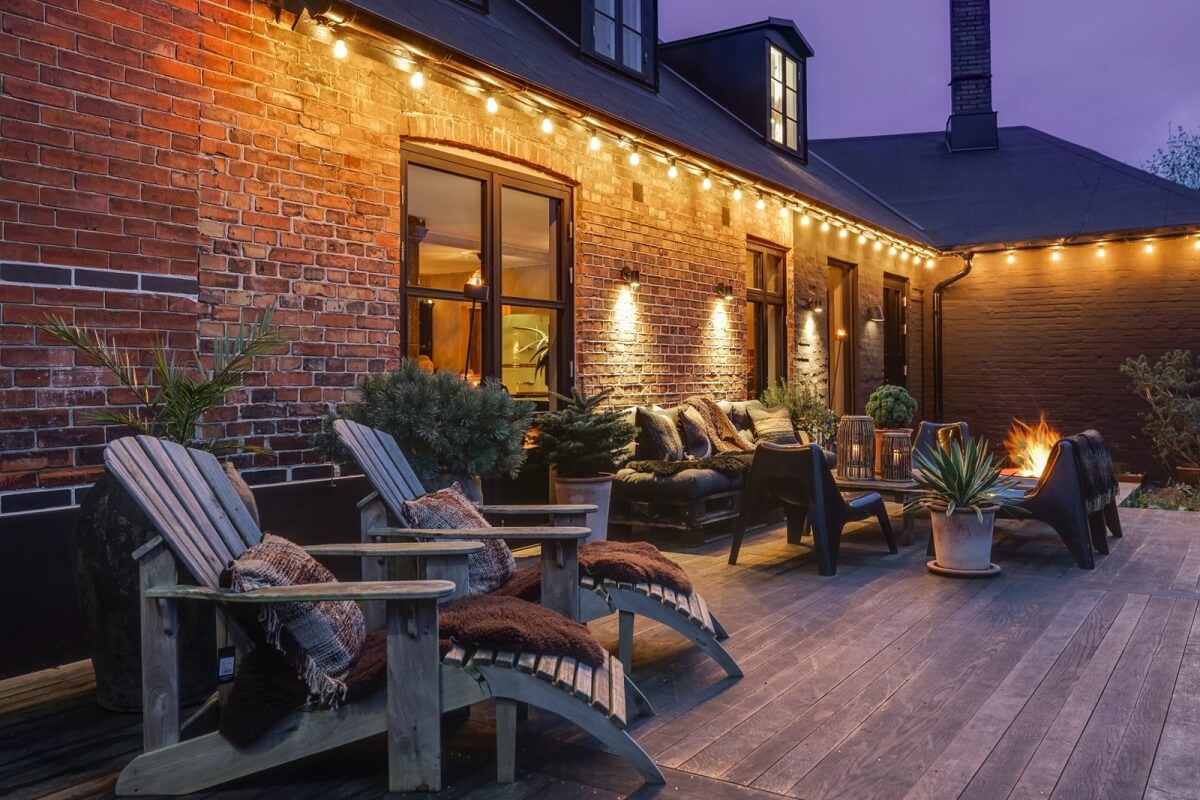 A Unique Bohemian Family Home in a Former Swedish Bakery 40 garden-seating