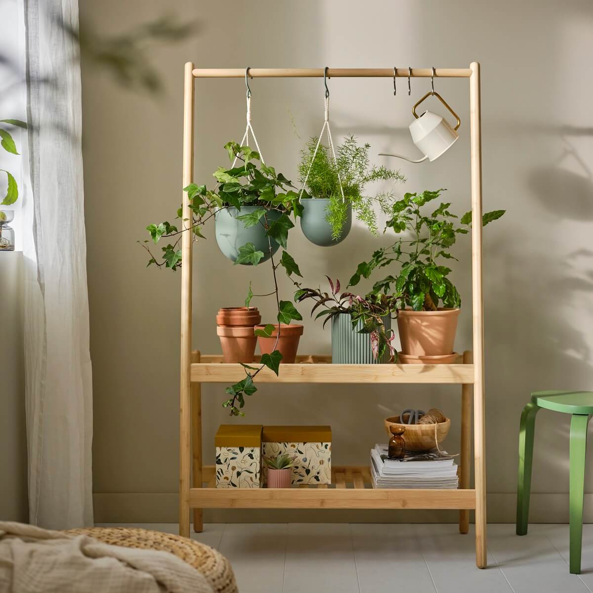 IKEA DAKSJUS: A Limited Collection for Plant Lovers 34 ikea-daksjus-new-collection-multifunctional-plant-storage-rack