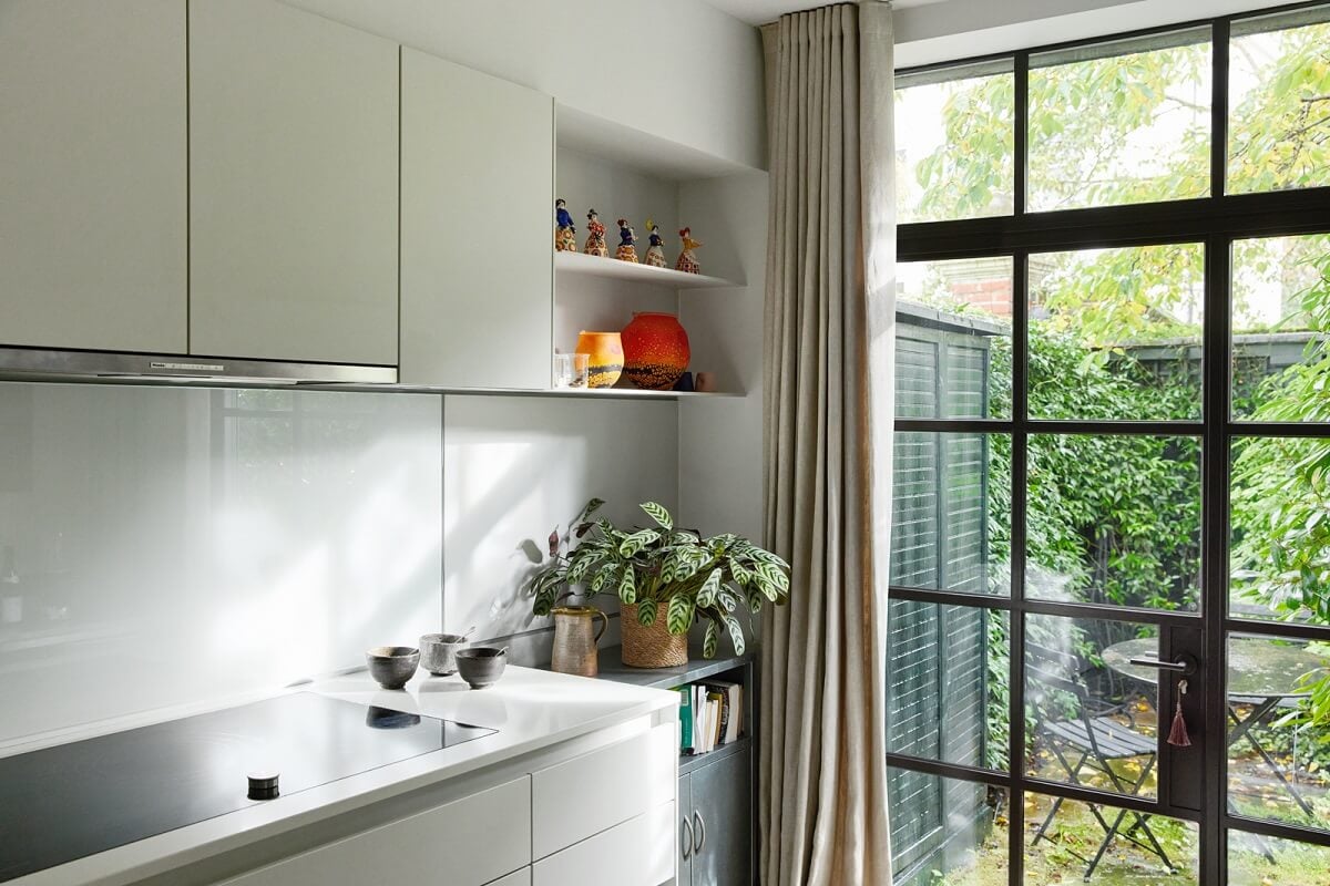 Stylish Monochrome Interiors in an Early 20th Century House 10 kitchen-detail-white-cabinets-nordroom
