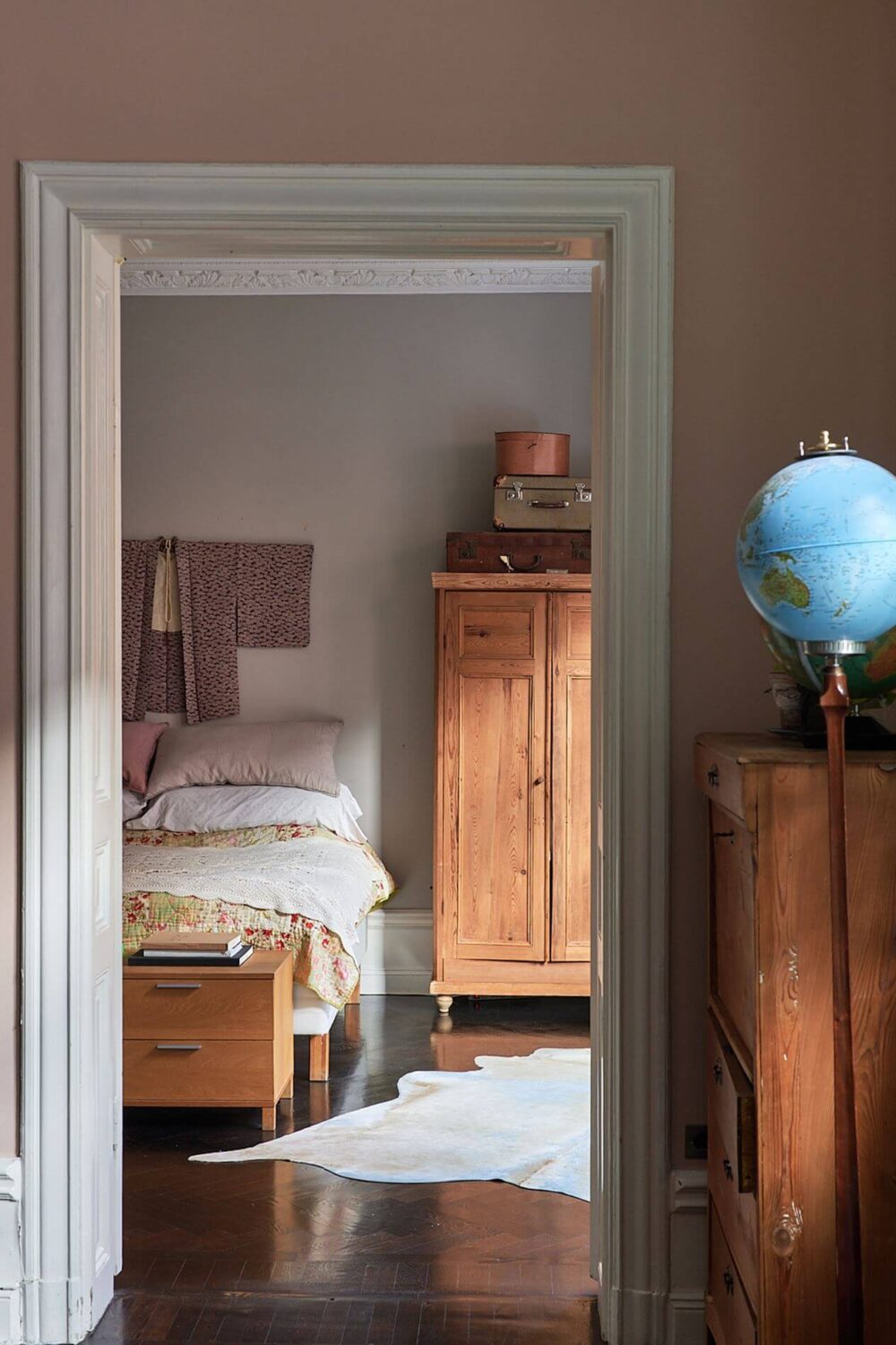 A Romantic Apartment with Original Details 25 master-bedroom-view