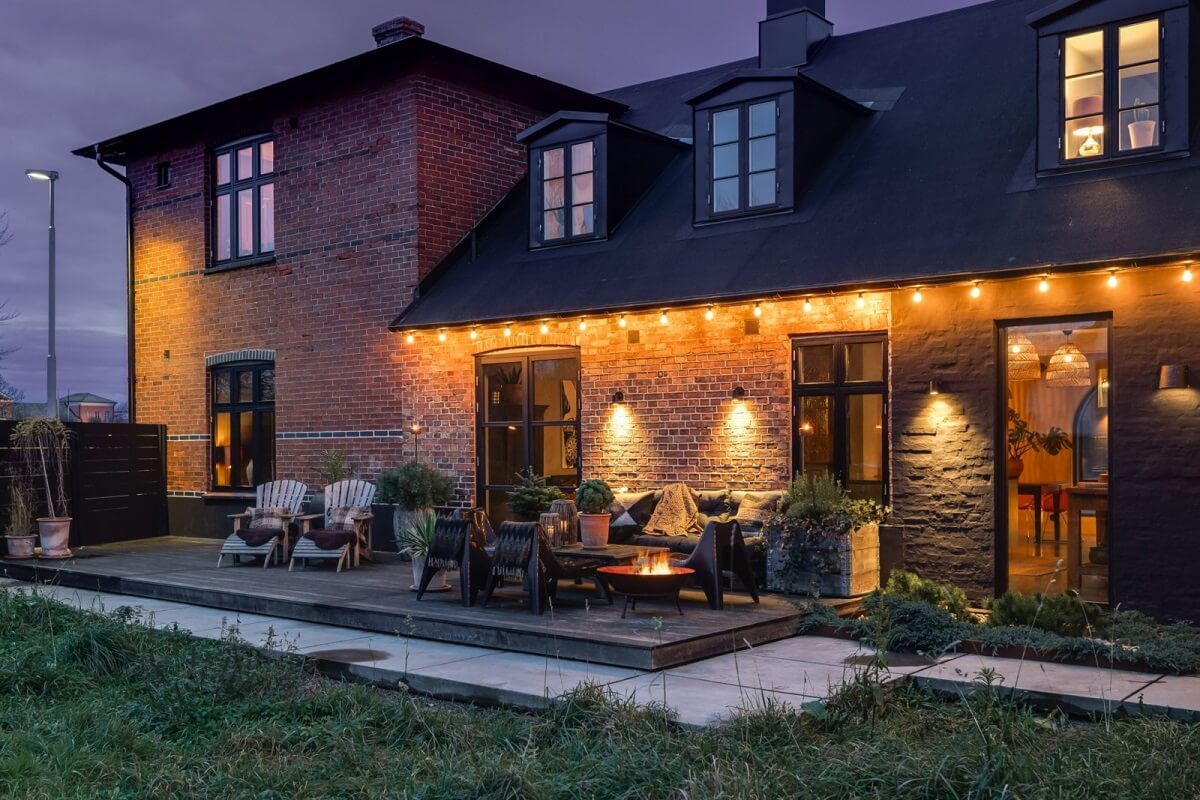 A Unique Bohemian Family Home in a Former Swedish Bakery 38 outdoor-terrace