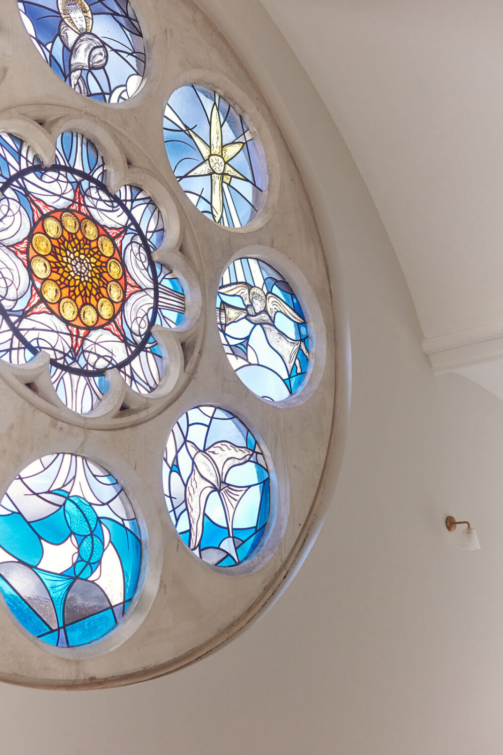 A Converted 19th Century Chapel in Bath 11 round-stained-glass-window-chapel
