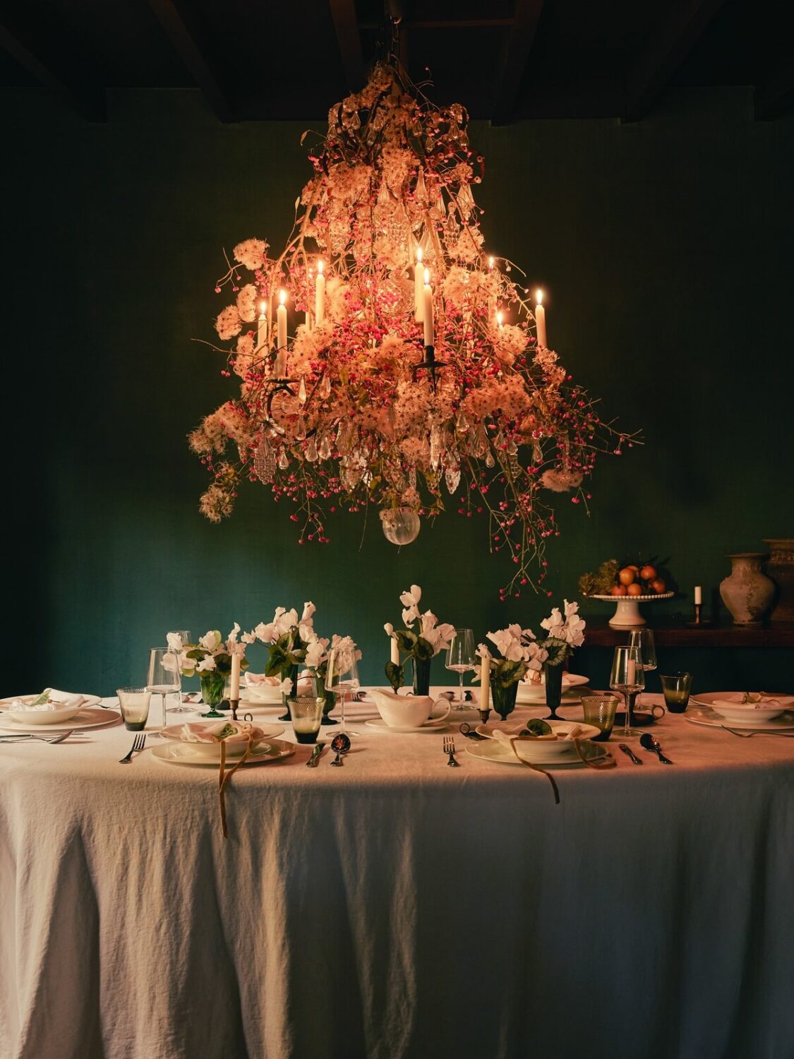 Zara Home Christmas Collection 2023 10 zara-home-christmas-2023-chandelier-dining-table-setting-nordroom