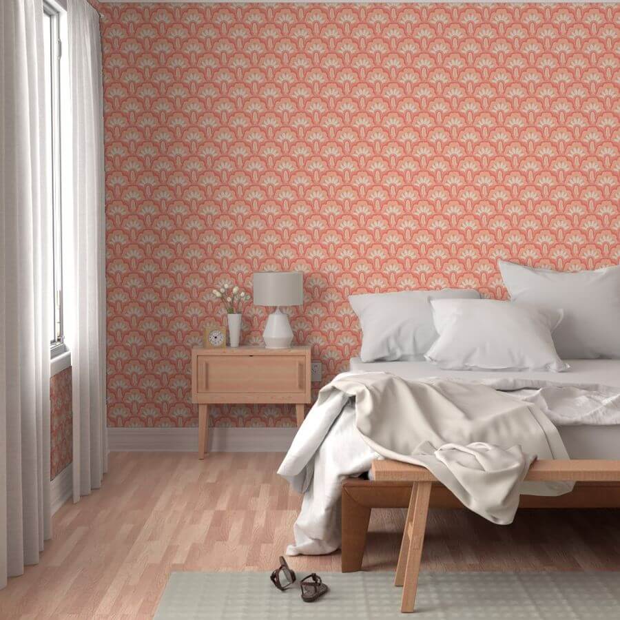 16064402 deco peacock peach fuzz pantone color year 2024 by dani dazey Pantone Color of the Year 2024 Home Decor Inspiration