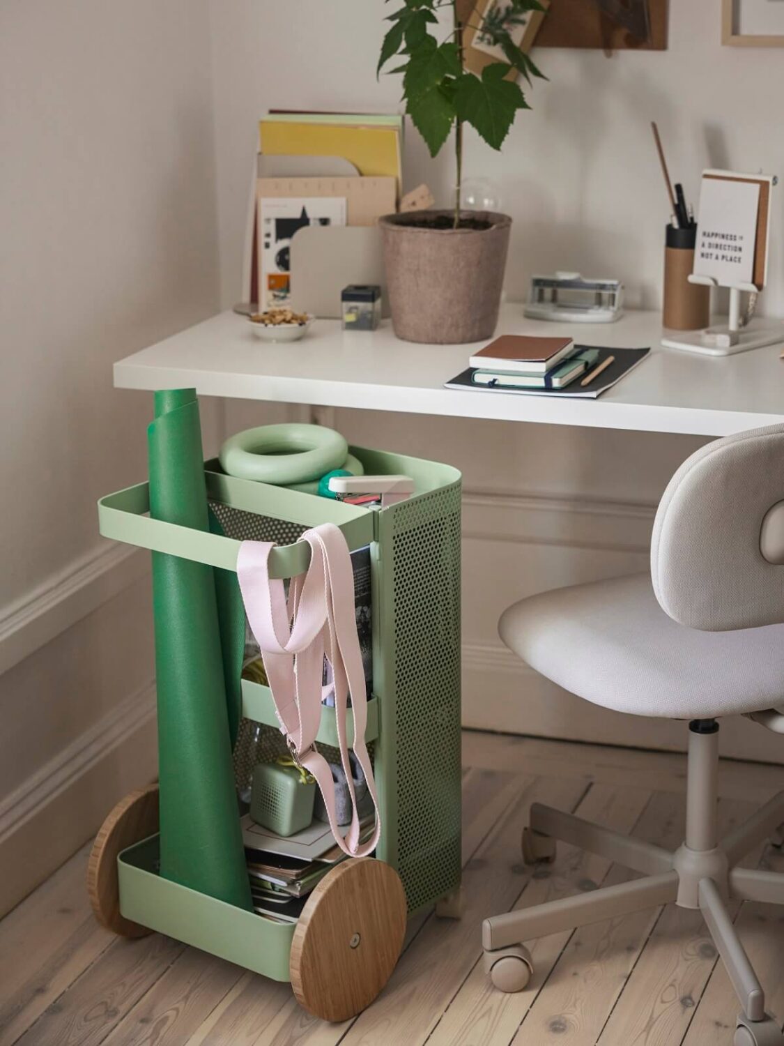 IKEA DAJLIEN: A New Collection For Working Out at Home 16 IKEA-DAJLIEN-green-trolley