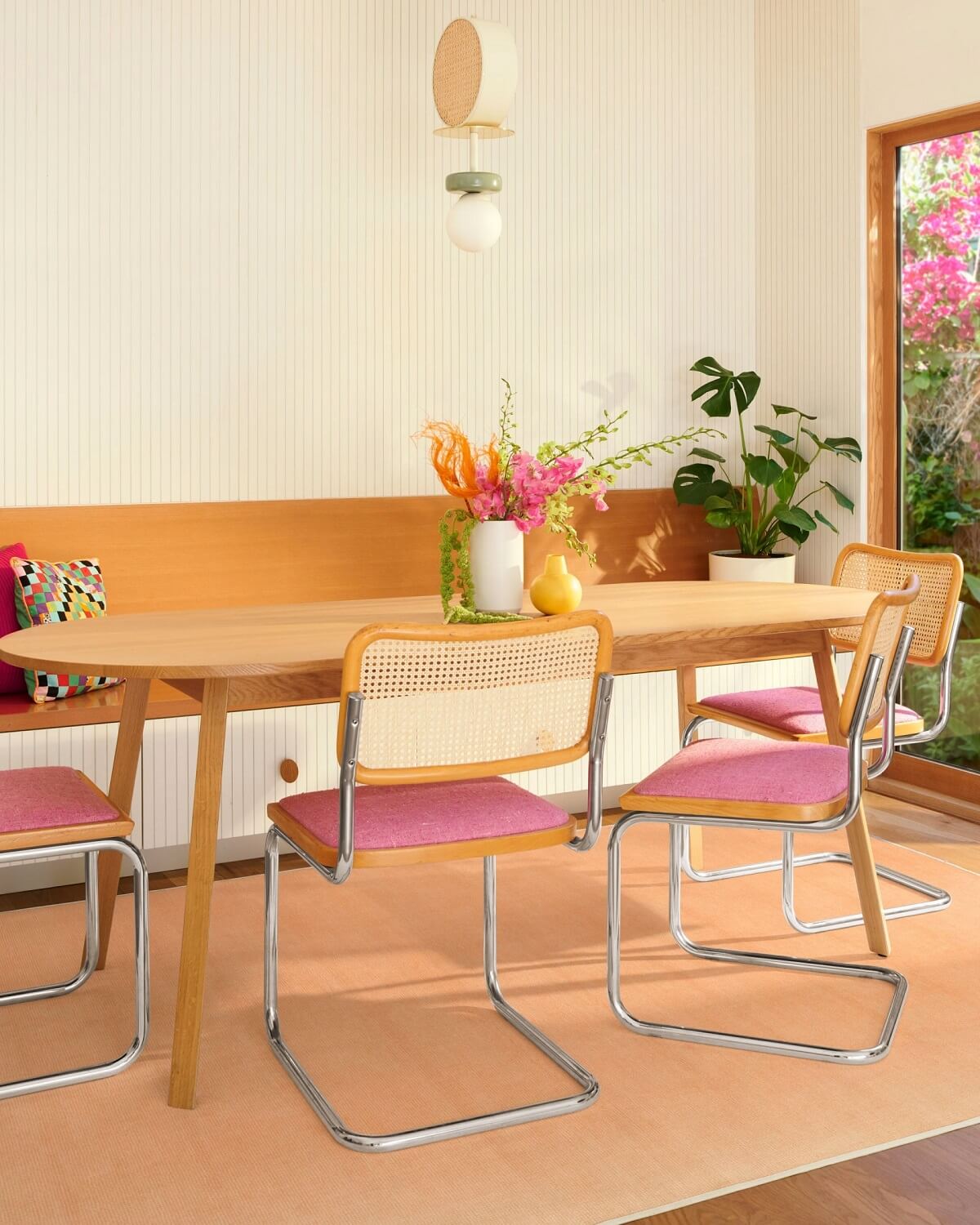 Pantone Color of the Year 2024 Home Decor Inspiration 20 Pantone_Peach_Fuzz_Flux_Ombre_Rug_Ruggable