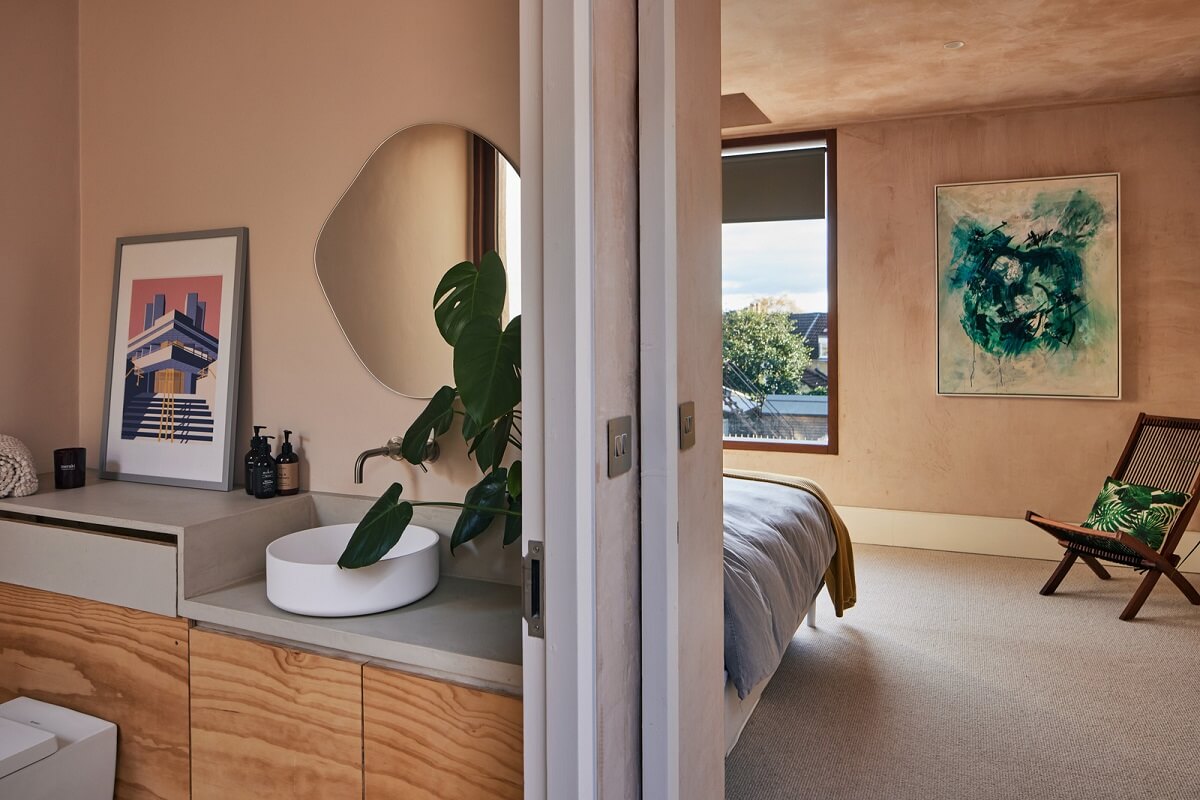 A Modern House Centered Around a Courtyard 26 bedroom-en-suite-bathroom-nordroom