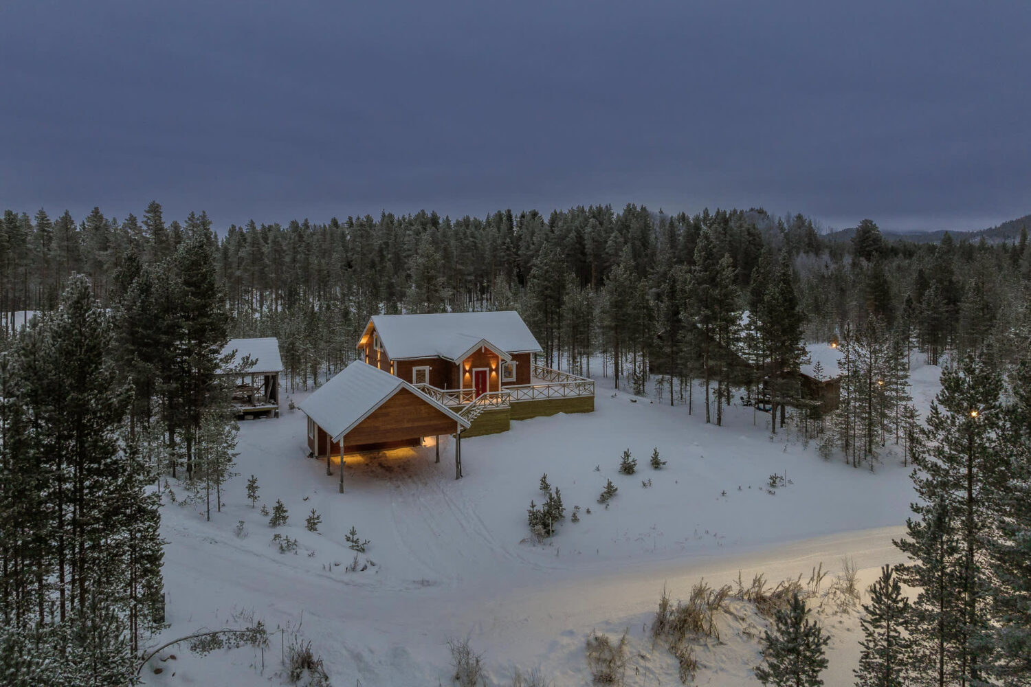 A Cozy Log House in Sweden 24 exterior-landscape-log-house-sweden-nordroom