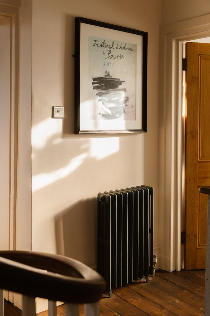 Cozy Cottage Style in a London House with a Garden 13 hallway-wooden-floorboards-nordroom