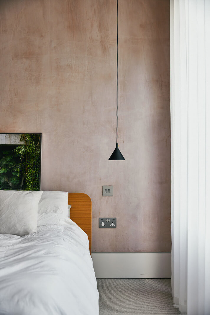 A Modern House Centered Around a Courtyard 23 minimalistic-bedroom