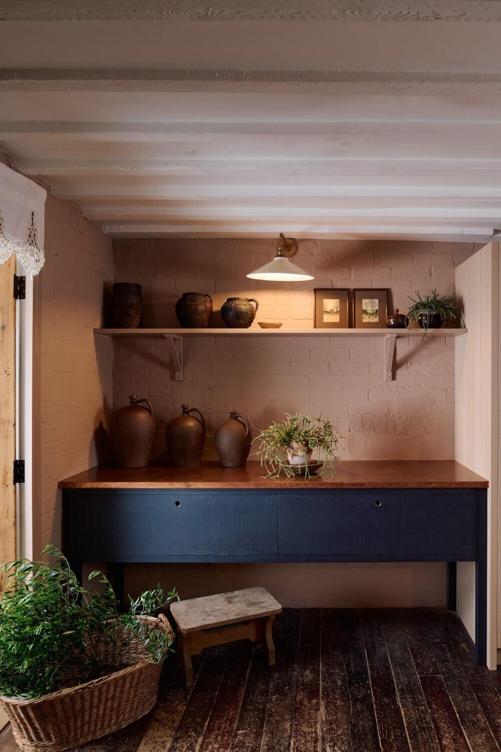 Copper Worktops in A Sebastian Cox Kitchen by deVOL 14 sebastian cox kitchen niche shelf nordroom Copper Worktops in A Sebastian Cox Kitchen by deVOL