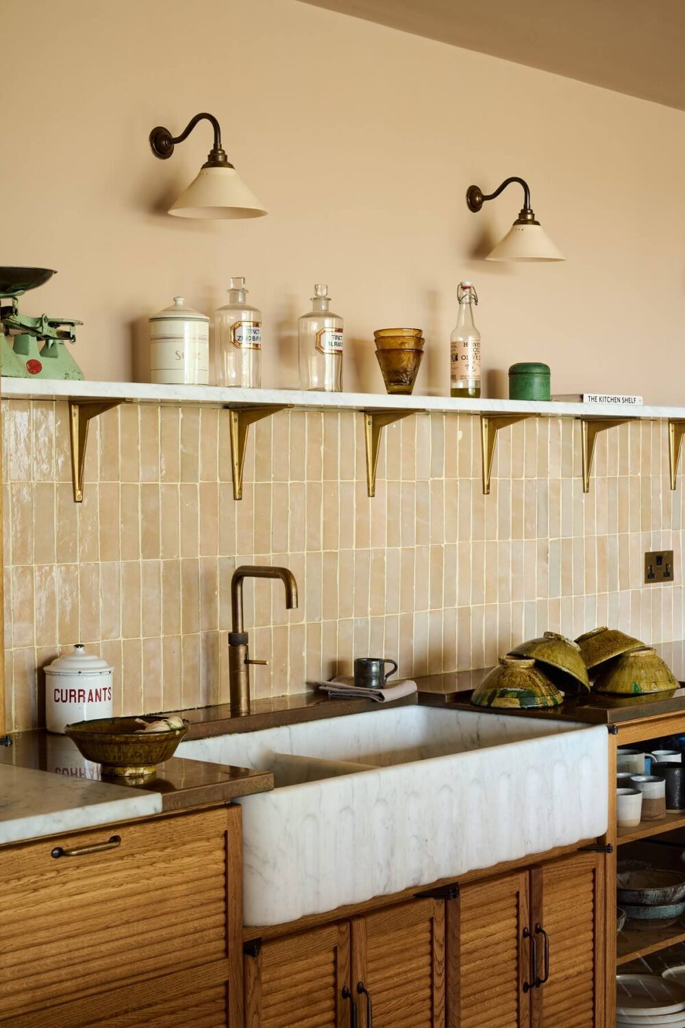 A deVOL Haberdasher's Kitchen for the Owner of Bert & May 8 sink-shelf-The-Haberdasher's-Kitchen-deVOL-nordroom