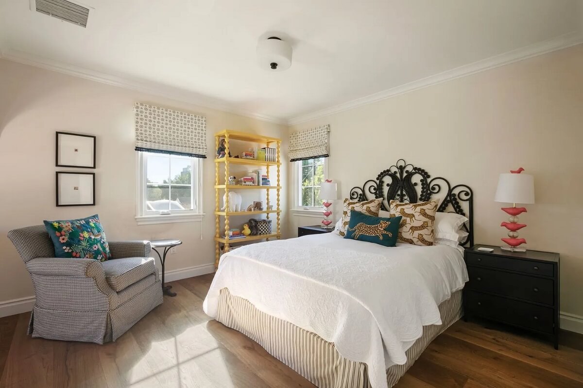 Emma Stone's Colorful Spanish-Style Los Angeles Home is For Sale 16 bedroom-emma-stone-los-angeles-house-nordroom