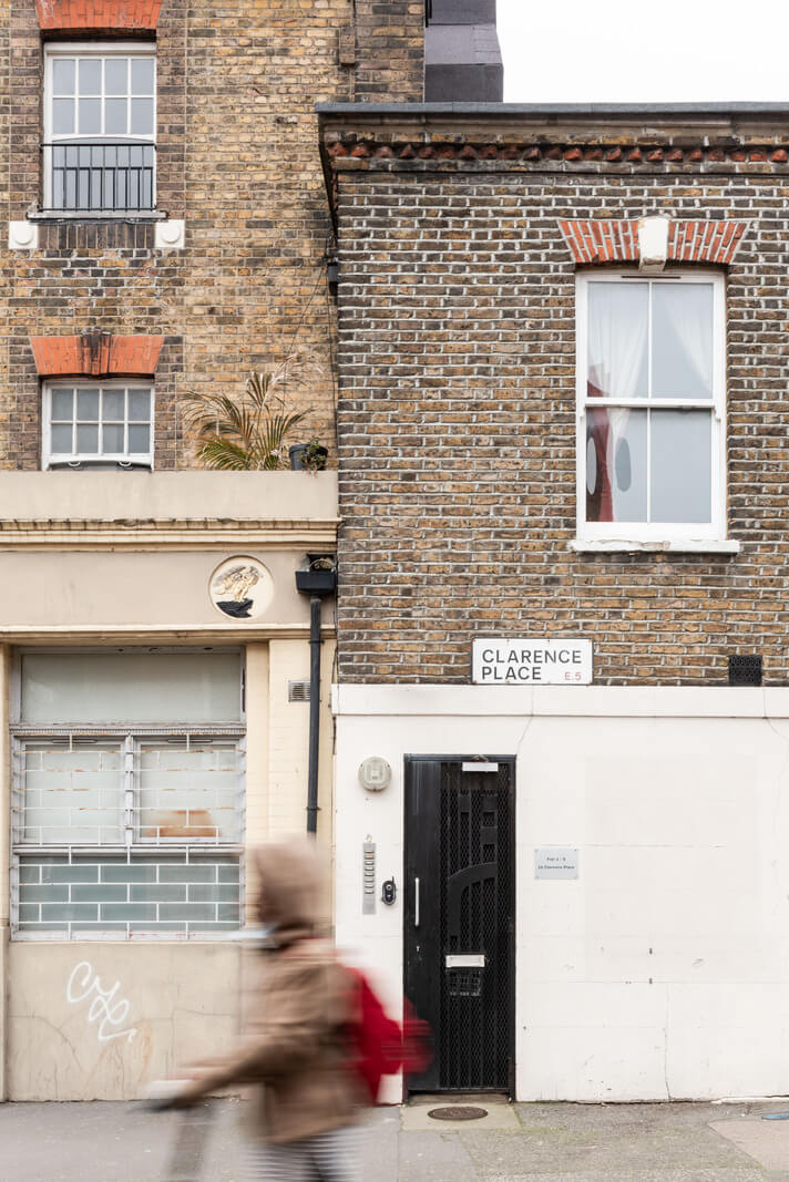 A Tiny London Apartment with Refined Materials and Colors 16 exterior small london apartment nordroom