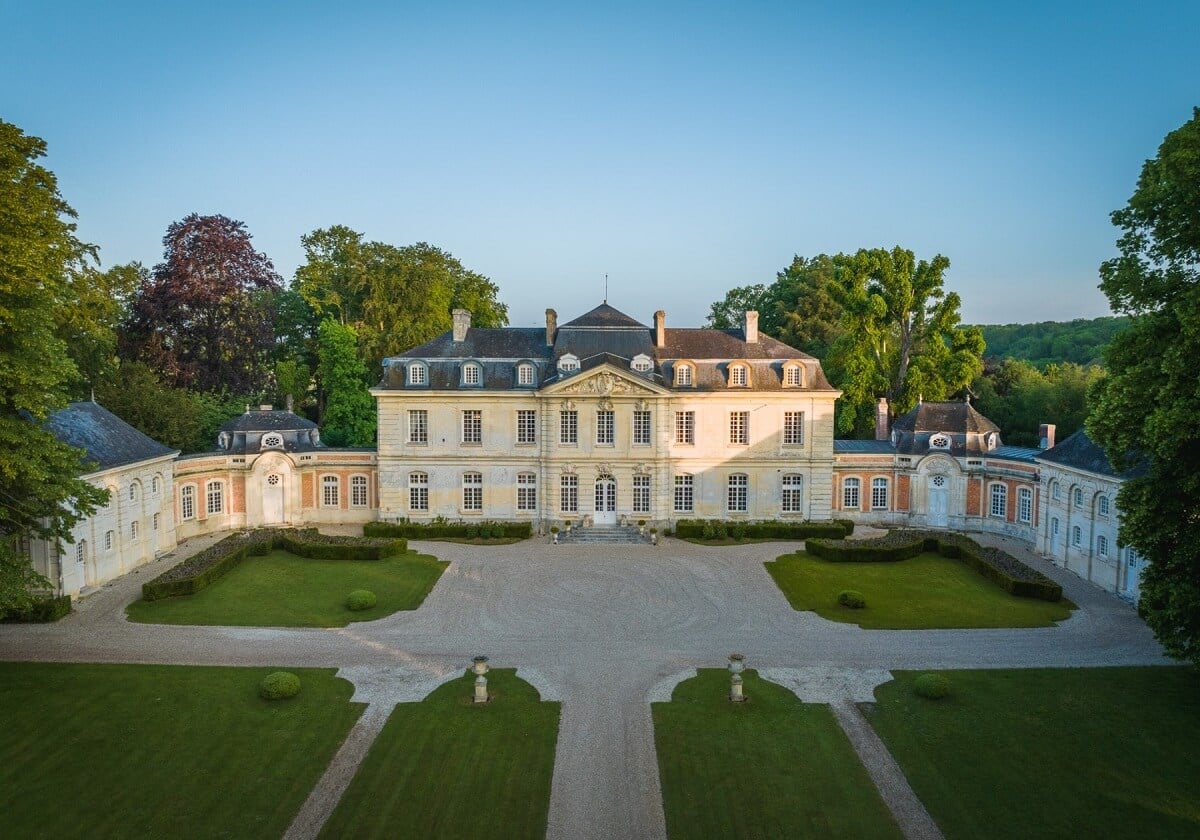 A Renovated 18th Century Chateau in France 1 french chateau