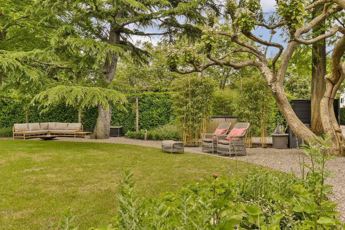 Wooden Interiors in a Historic Dutch Family Home 30 garden-seating
