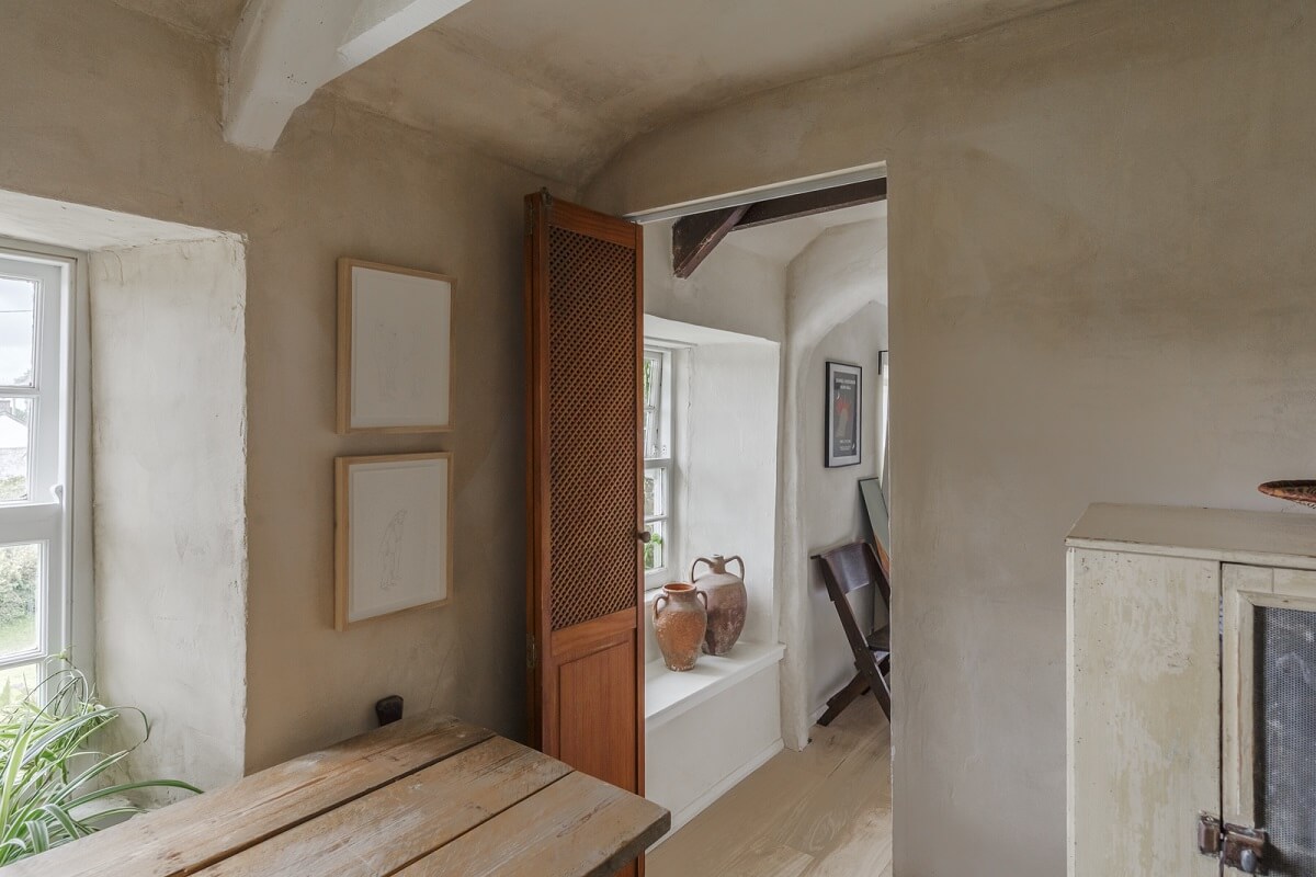 A Serene English Cottage in Cornwall 17 home-office-wooden-door-nordroom