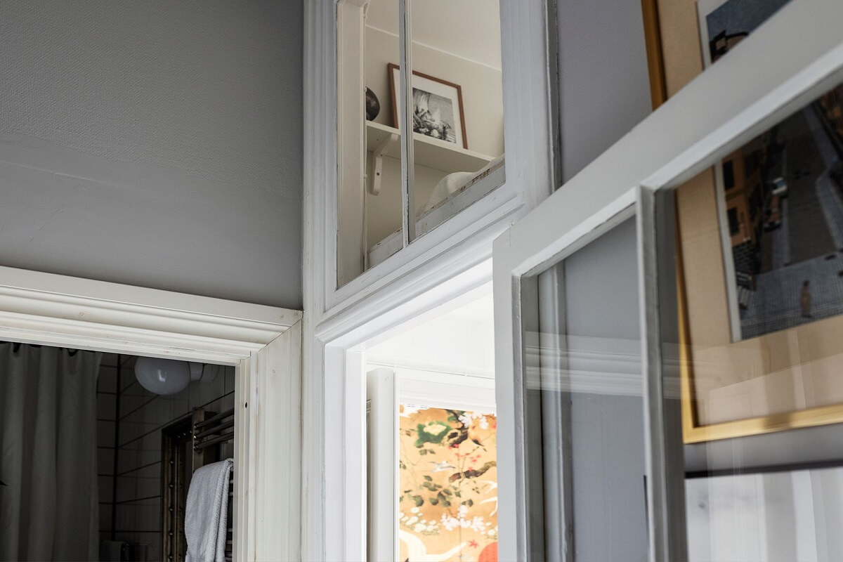 Stunning Fireplaces in a Historic Stockholm Apartment 24 indoor-window-loft-bed-nordroom