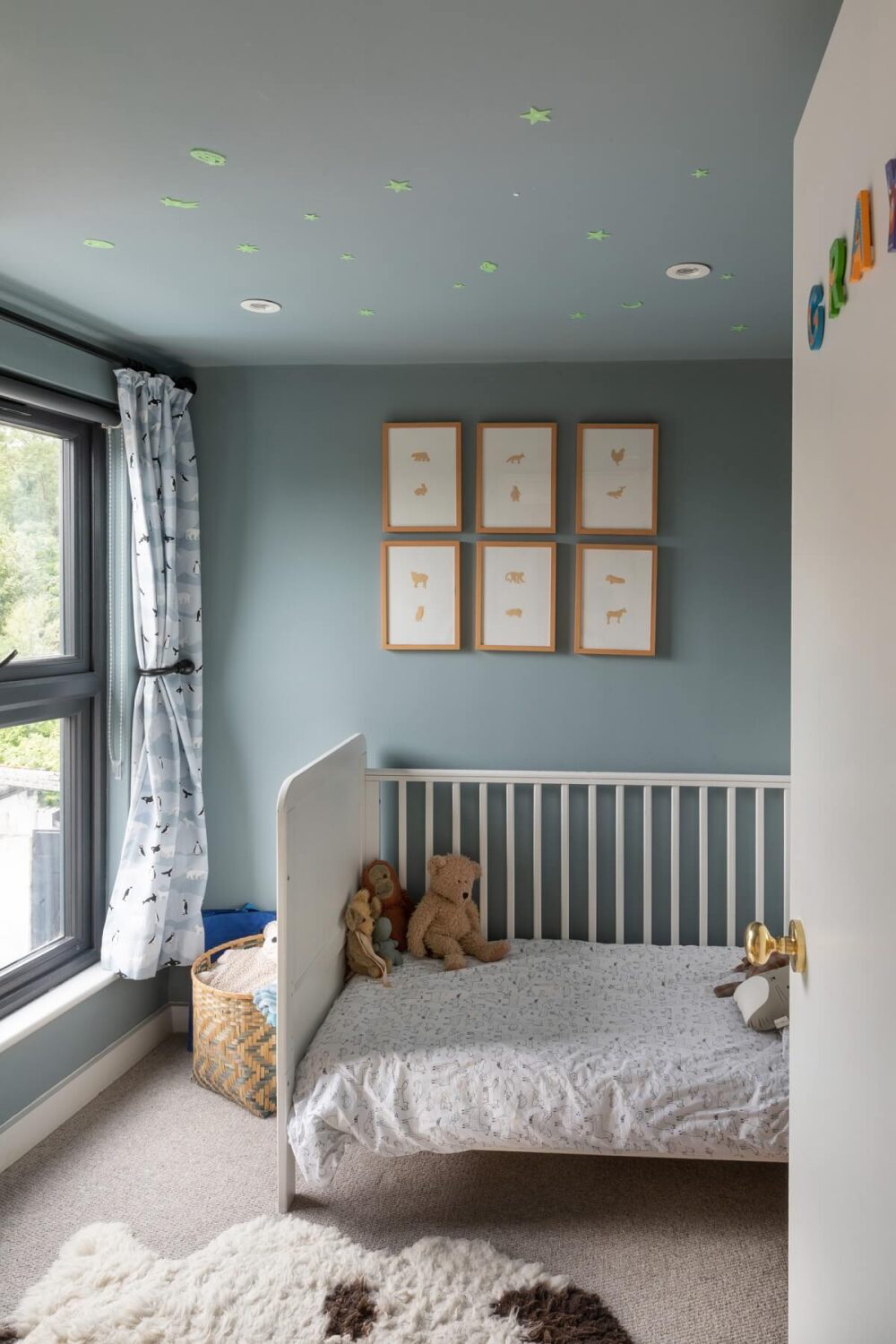 Dutch Boy Color of the Year 2025: Mapped Blue 17 nursery with light blue walls nordroom