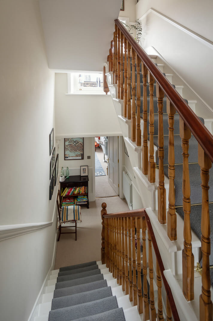 A Victorian House in London with Three Outdoor Spaces 15 staircase